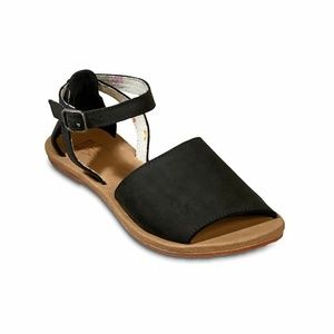 Vans Black Suede Sandals